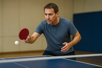 Comment structurer une séance d’entraînement de ping-pong de 1 heure pour un adulte débutant