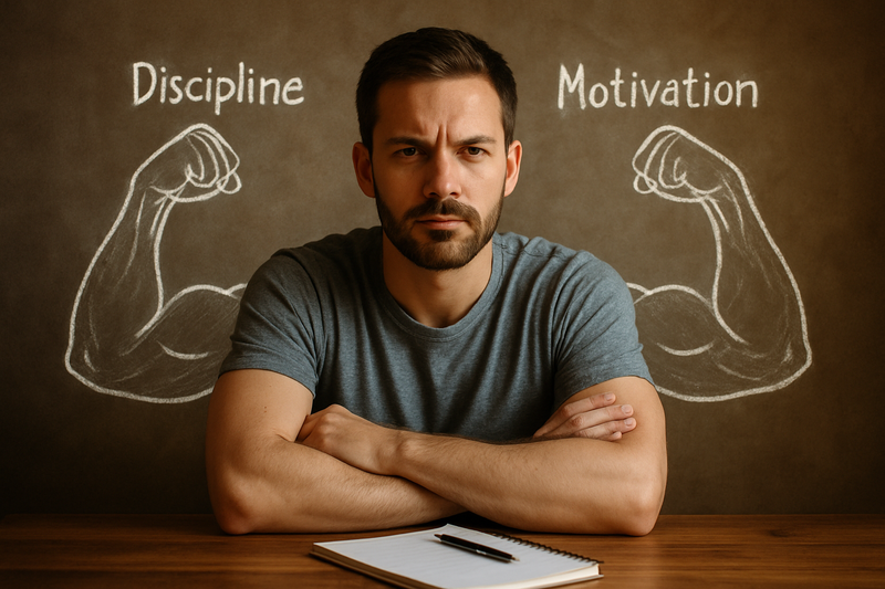 Discipline vs motivation : pourquoi tu n’as plus besoin de te “forcer” pour avancer