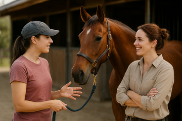 Cheval de club, cheval de propriétaire : comment parler le même langage quand on ne le voit pas tous les jours