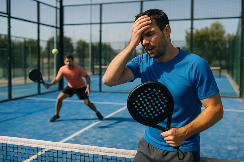 Les 7 erreurs tactiques qui font perdre 80 % des matchs de padel amateur