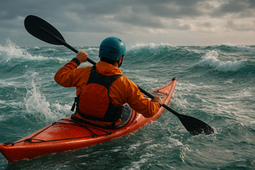 Pagayer face au vent et aux vagues : techniques avancées pour garder le cap sans s’épuiser