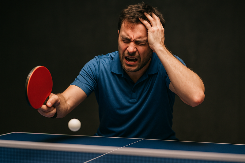 Ping-pong : 9 erreurs mentales qui ruinent tes matchs (et comment les corriger dès cette semaine)