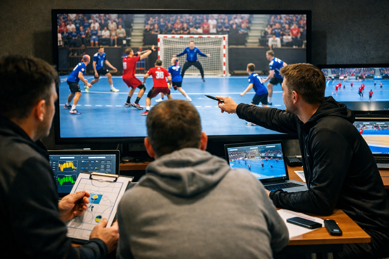 Ce que les pros regardent vraiment en vidéo d’analyse de match au handball