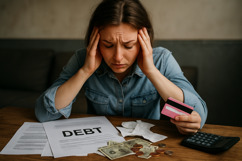 Anxiété financière et dettes : comment sortir du cercle vicieux honte–évitation–intérêts qui explosent