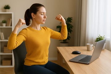Gym invisible pour télétravailleurs : rester tonique quand on passe 8h assis devant un écran