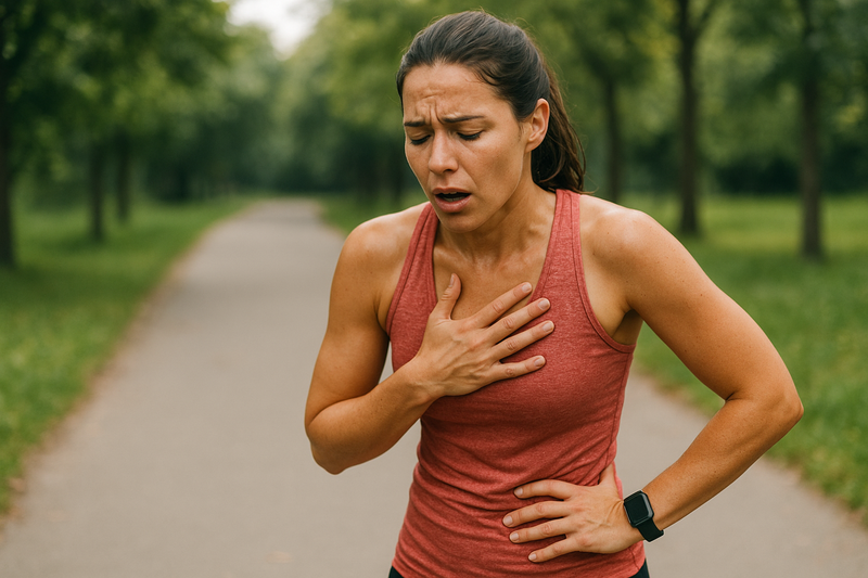 Crises de souffle, point de côté, oppression : que faire pendant la course (et comment les éviter)