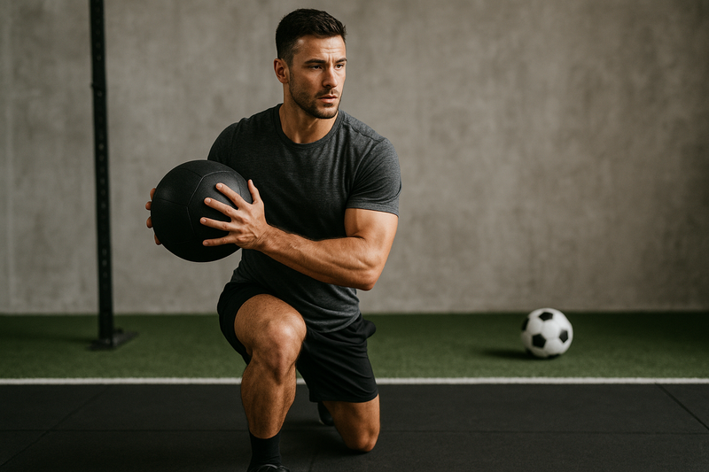 Football et prise de muscle sans exploser son cardio : plan d’entraînement hybride