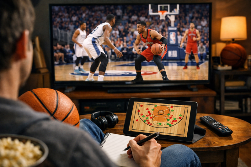 Comment analyser un match NBA pour booster ton propre Basketball IQ (même depuis ton canapé)