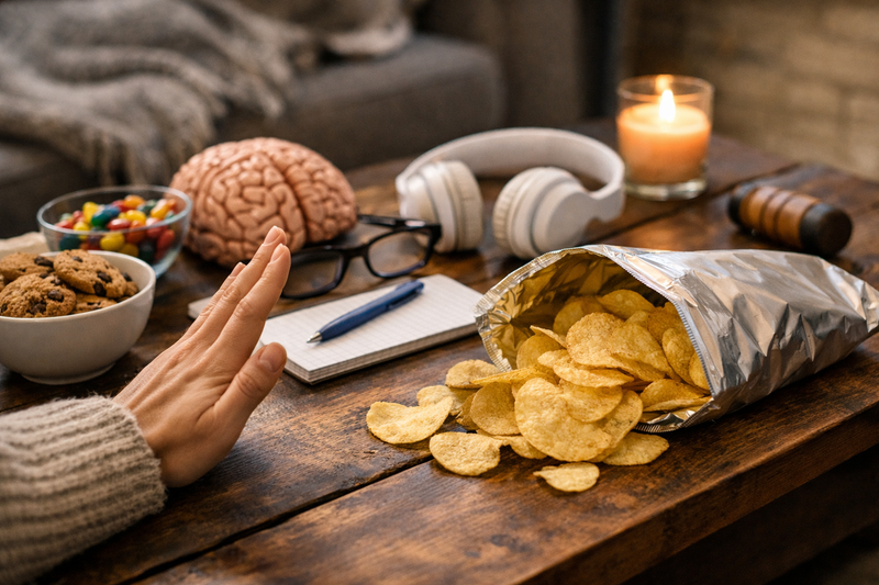Comment arrêter de “finir le paquet” : stratégie neuropsychologique pour couper l’élan compulsif