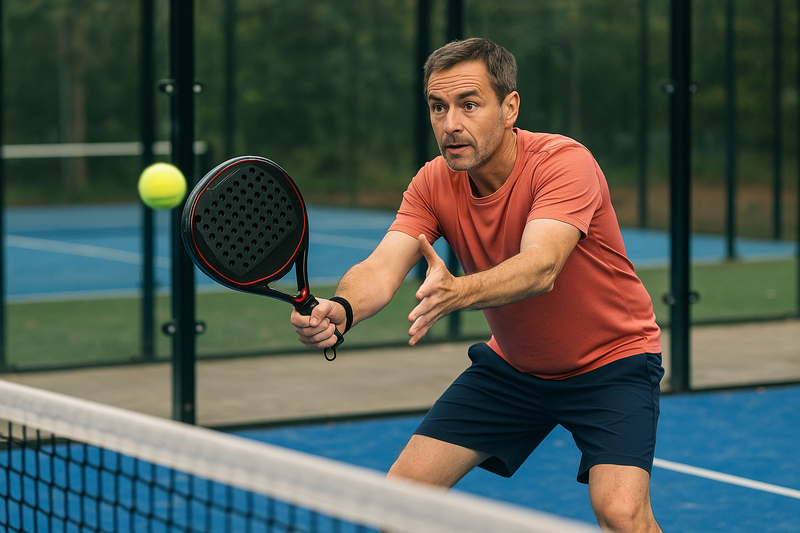 La volée au padel pour joueurs « non puissants » : techniques et placements gagnants