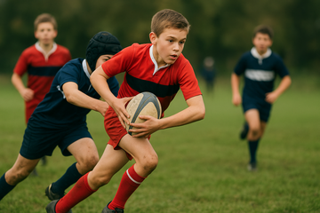 Comment jouer au rugby quand on est petit : techniques et astuces des gabarits légers