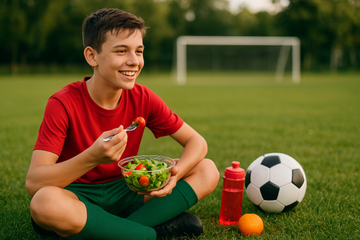 Nutrition pour jeune footballeur : le plan alimentaire simple pour mieux jouer le week-end