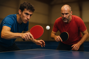 Comment gérer un adversaire plus fort mentalement que toi au tennis de table