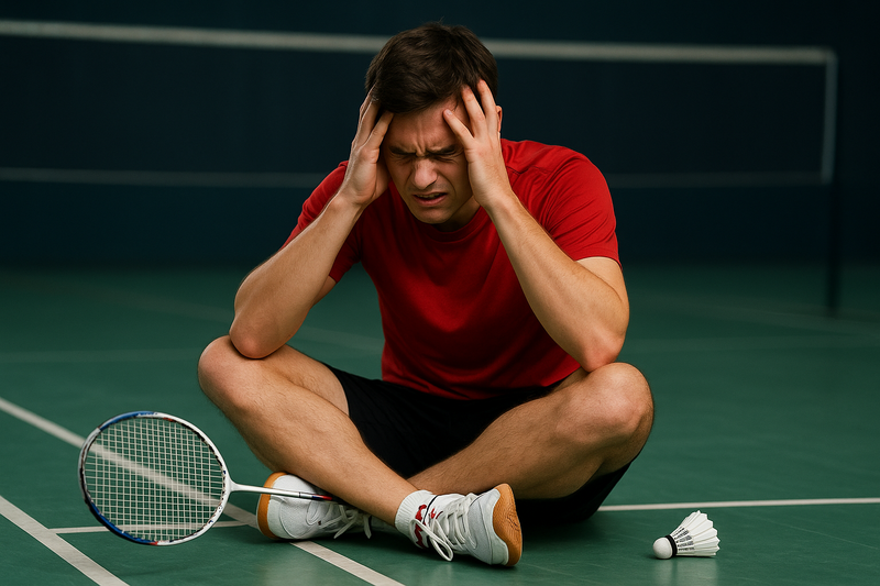 5 erreurs mentales qui sabotent ton premier match de la journée en tournoi de badminton