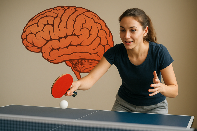 Routine matinale cerveau + ping-pong : 15 minutes par jour pour booster ta journée