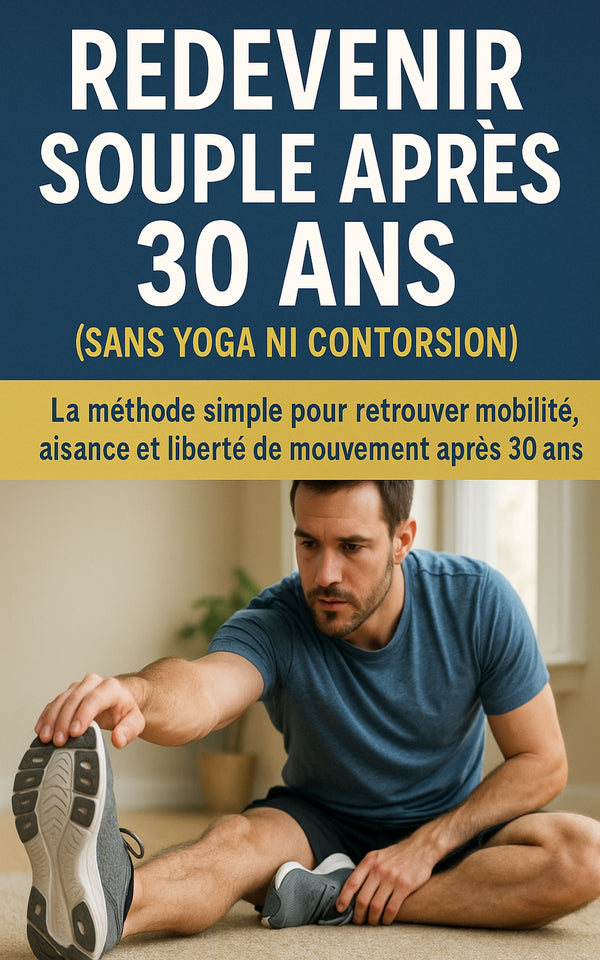 Redevenir souple après 30 ans (sans yoga ni contorsion)